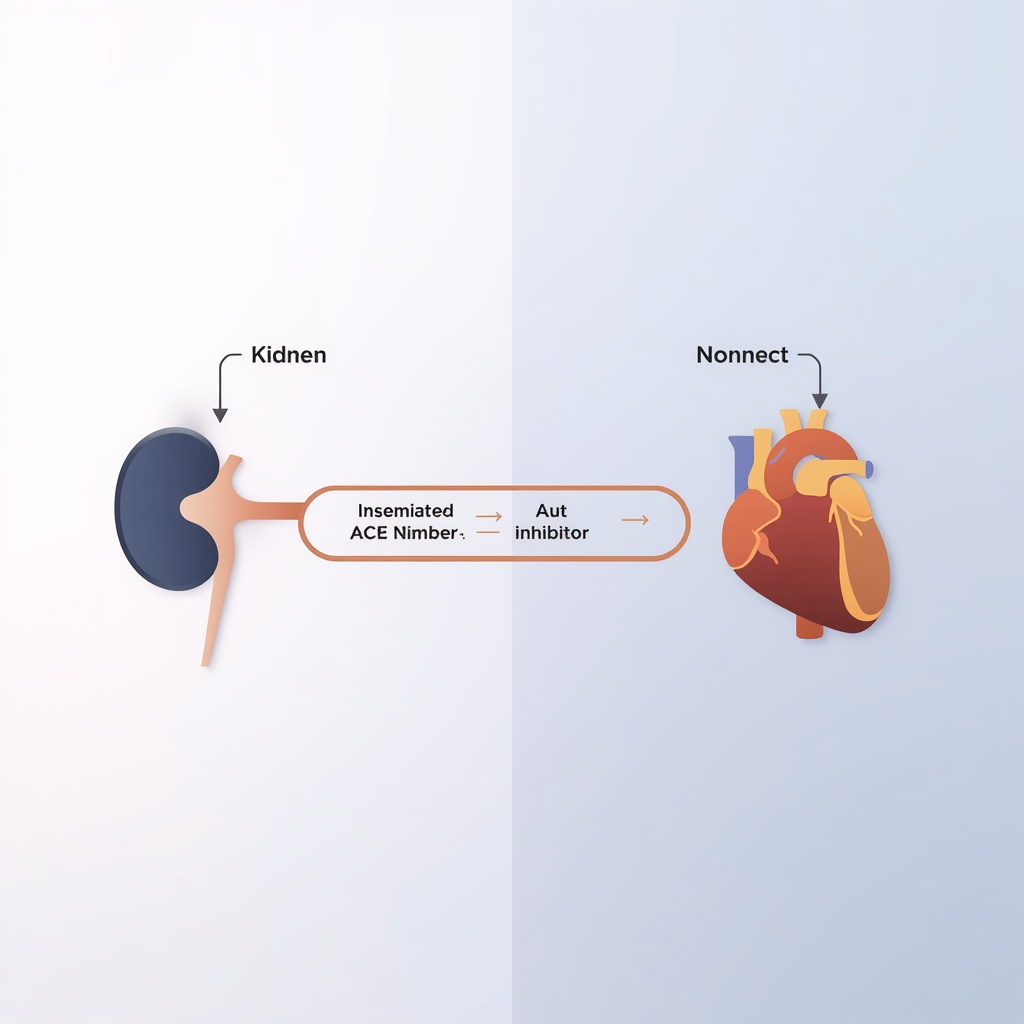 ACE inhibitor mechanism renin angiotensin aldosterone system diagram