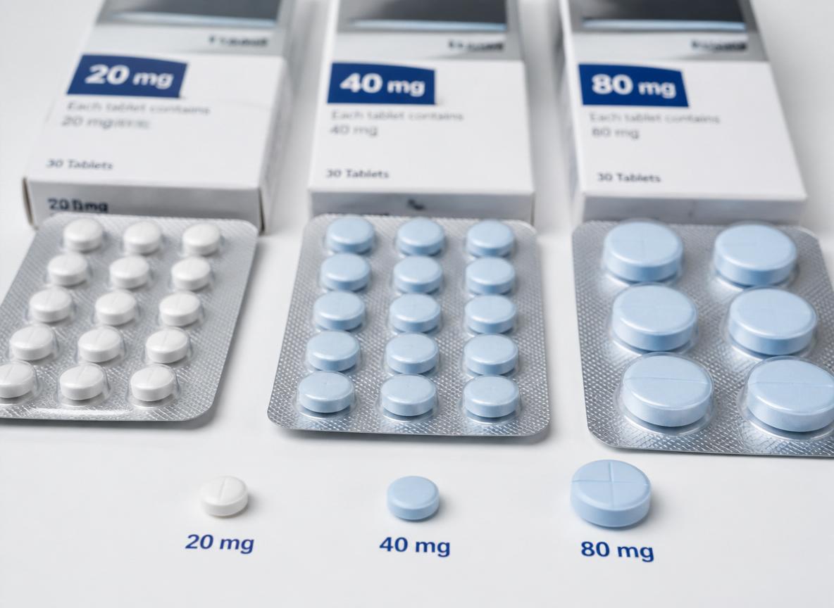 Lasix (furosemide) tablets, various strengths